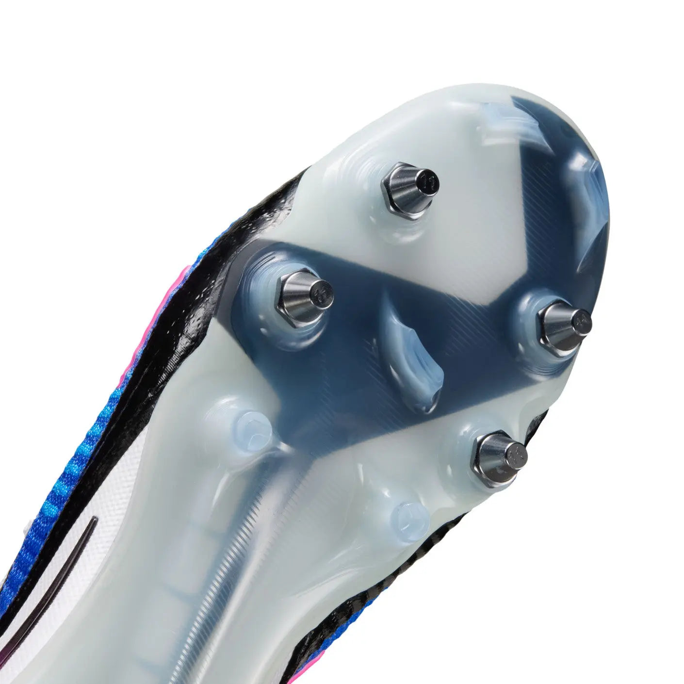 Image of Phantom 6 Elite Low Cut SG Attack Pack - Bleu/Banc/Noir/Rose Crampons Elite