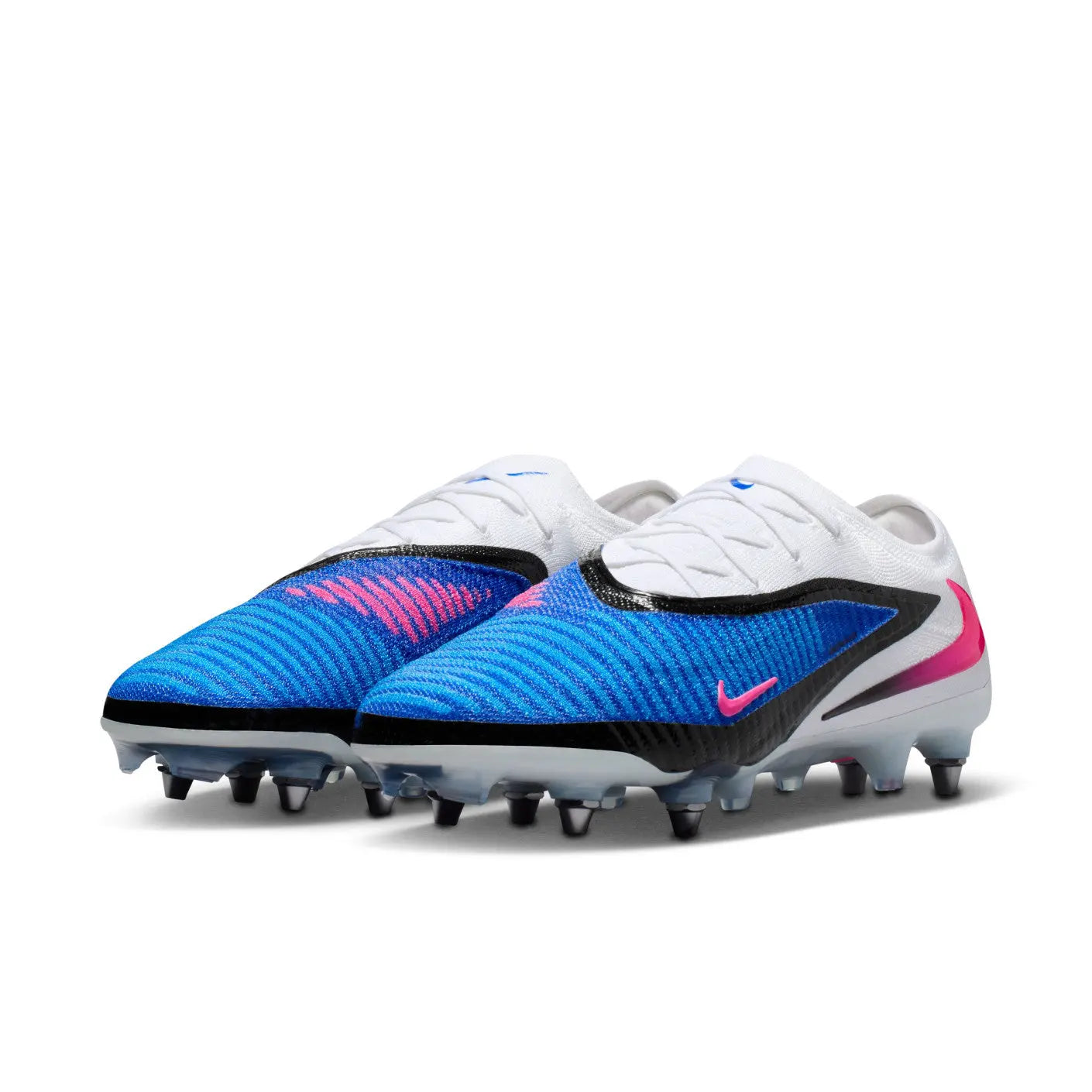 Image of Phantom 6 Elite Low Cut SG Attack Pack - Bleu/Banc/Noir/Rose Crampons Elite