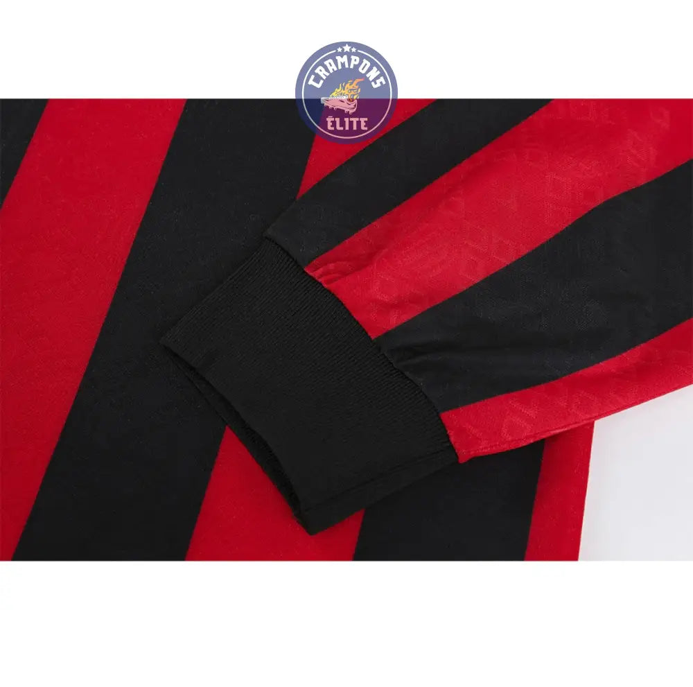 AC Milan 1989/90 Domicile à manches longues