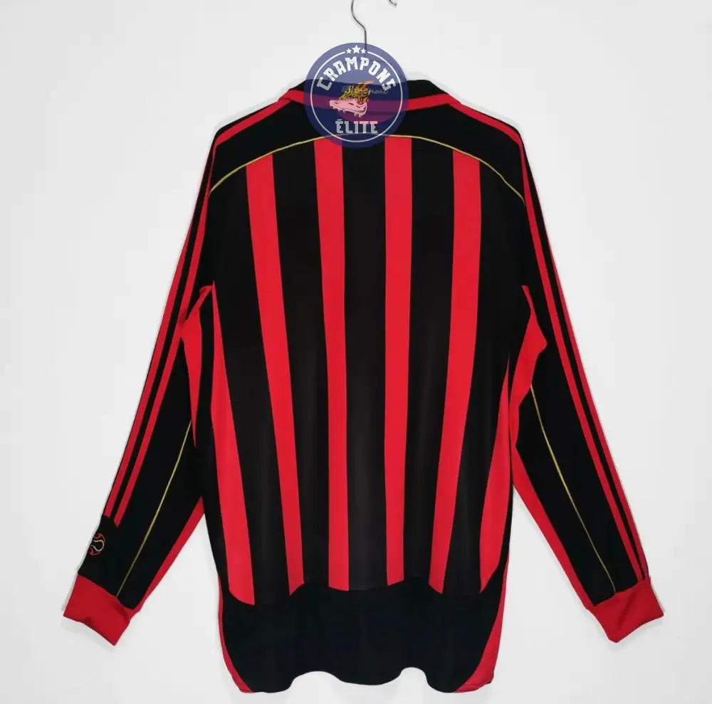 AC Milan 2006/07 Domicile à manches longues