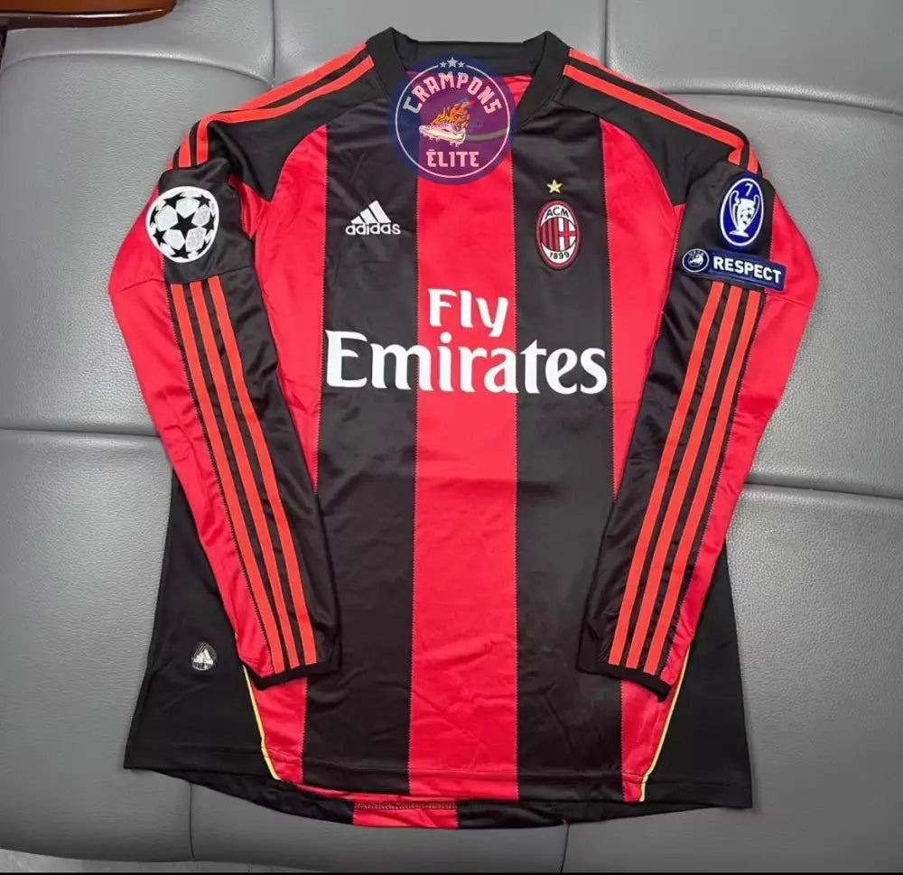 AC Milan 2010/11 Domicile à manches longues