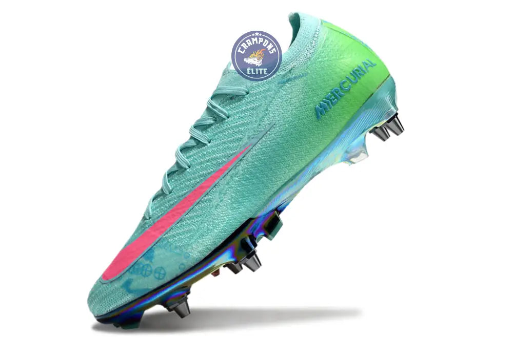 Image of Air Zoom Mercurial 10 SG Cosmic Speed 2 - Turquoise/Noir ÉDITION LIMITÉE