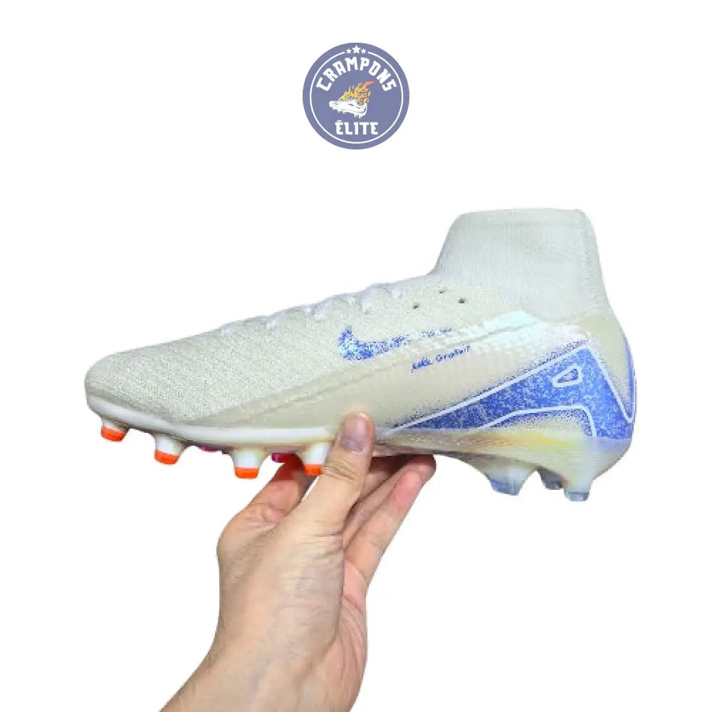 Air Zoom Mercurial Superfly 10 AG Blueprint - Blanc/Bleu