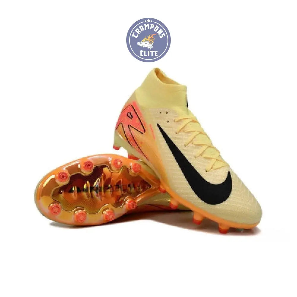Image of Air Zoom Mercurial Superfly 10 AG - Jaune/Rose/Noir