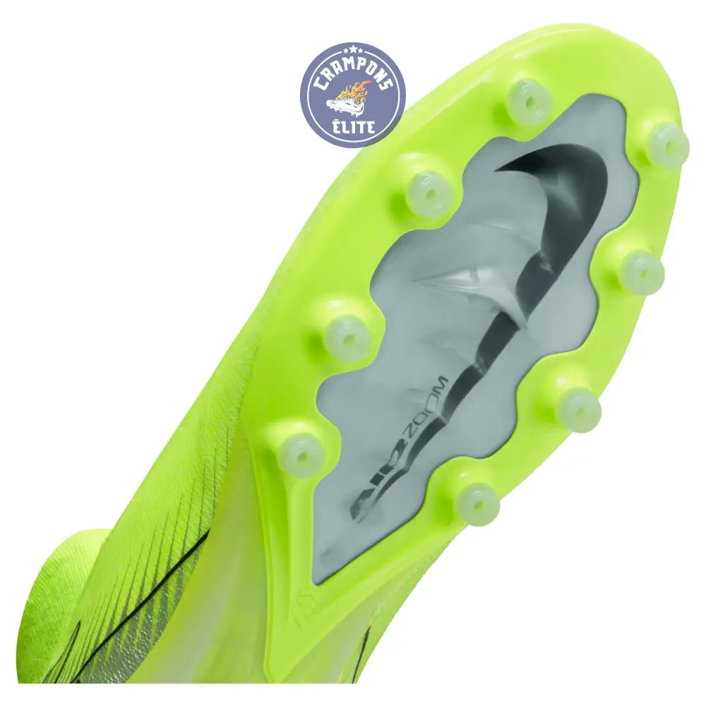 Image of Air Zoom Mercurial Superfly 10 AG - Vert/Jaune/Argenté/Noir