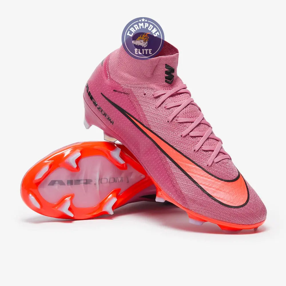 Air Zoom Mercurial Superfly 10 Elite FG Scary Good - Magic Flamingo/Noir/Orange