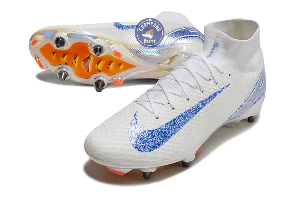 Air Zoom Mercurial Superfly 10 SG Blueprint - Blanc/Bleu