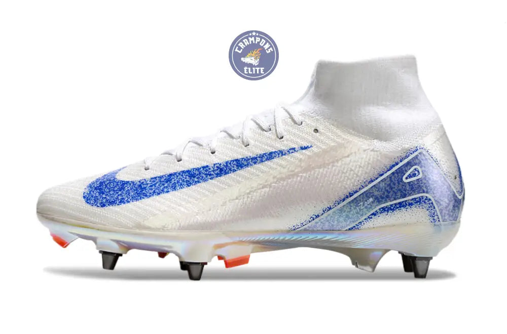 Image of Air Zoom Mercurial Superfly 10 SG Blueprint - Blanc/Bleu