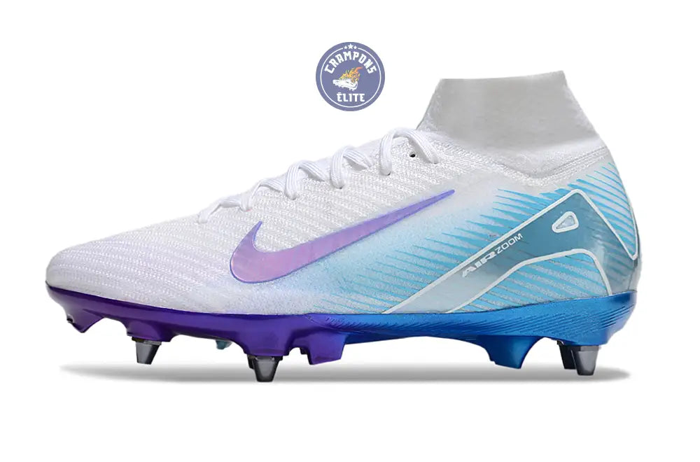 Image of Air Zoom Mercurial Superfly 10 SG Chromatic - Blanc/Multicolor