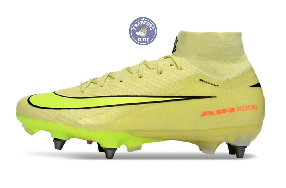 Image of Nike Air Zoom Mercurial Superfly 10 SG Max Voltage - Vert/Jaune Fluo/Orange
