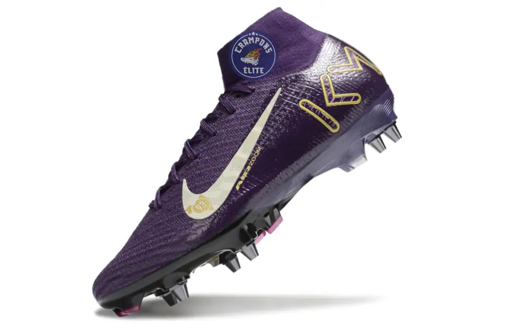 Air Zoom Mercurial Superfly 10 SG Mbappé Personal Edition - Violet/Blanc