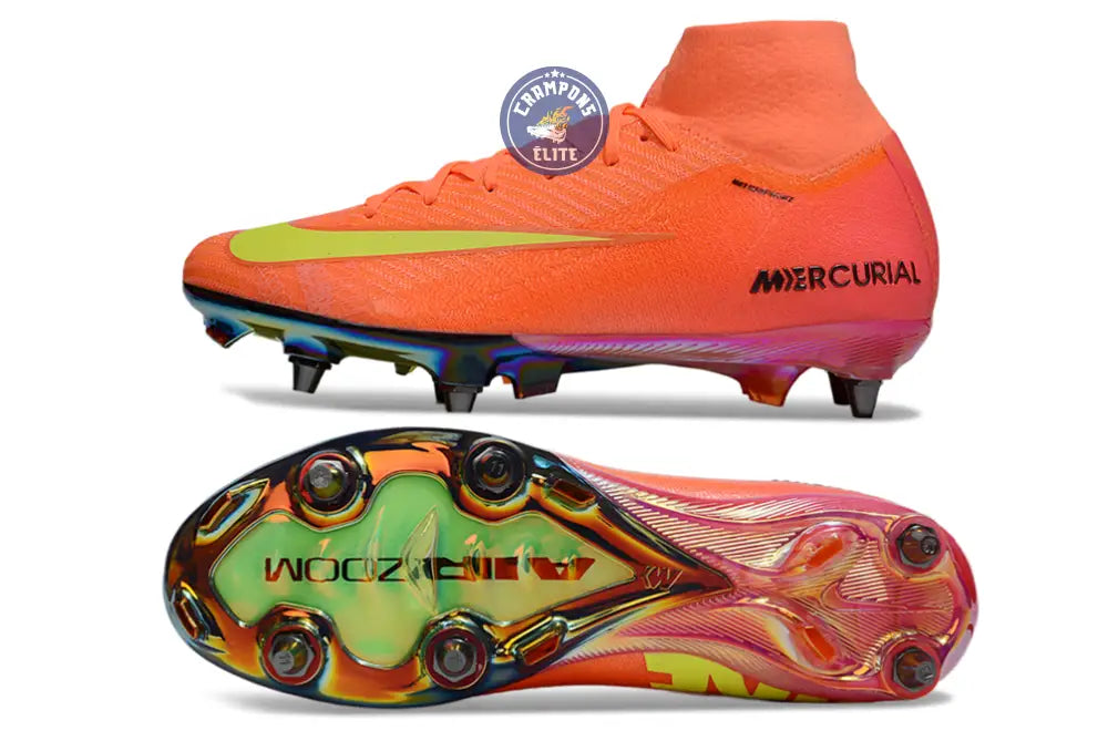 Air Zoom Mercurial Superfly 10 SG - Orange/Jaune/Rose