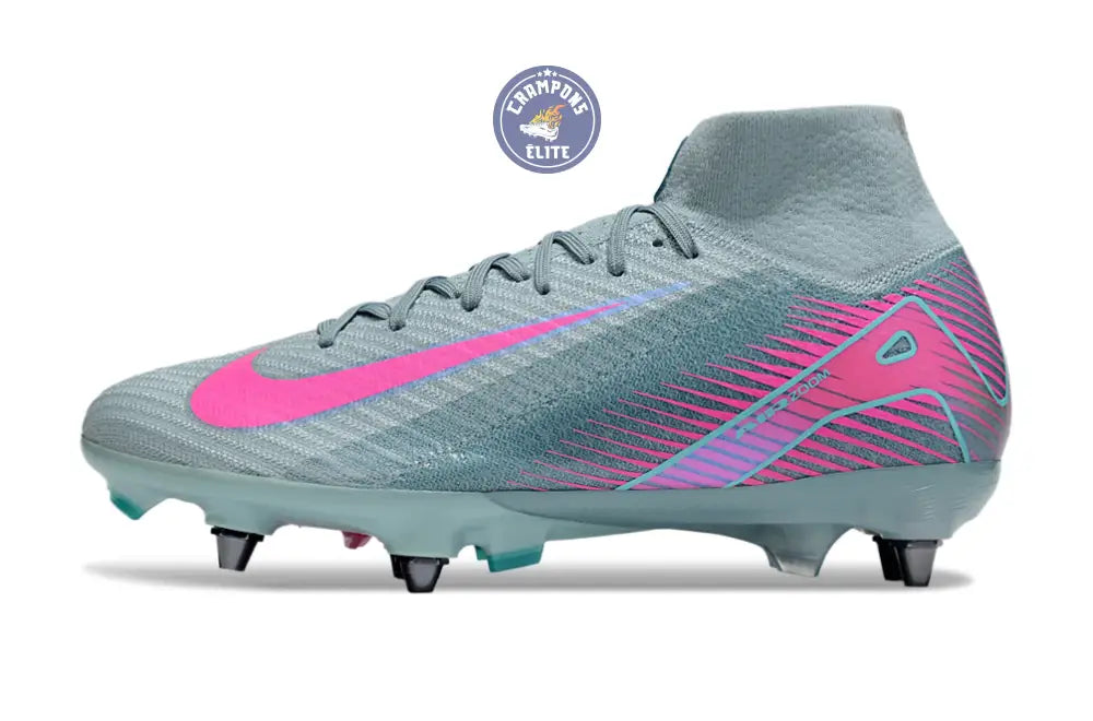 Image of Air Zoom Mercurial Superfly 10 SG Prism - Ocean Cube/Rose