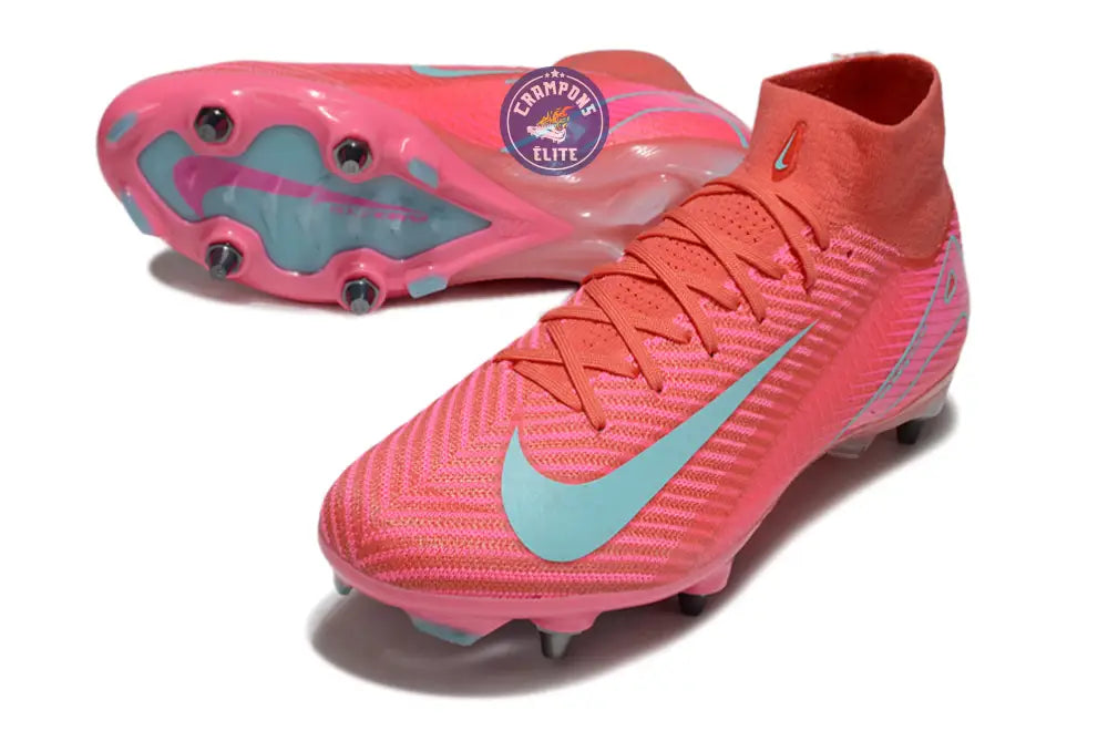 Image of Air Zoom Mercurial Superfly 10 SG-PRO Mad Energy - Rouge/Vert