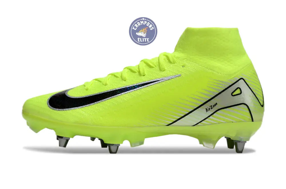 Air Zoom Mercurial Superfly 10 SG-PRO Mad Voltage - Jaune Fluo/Noir