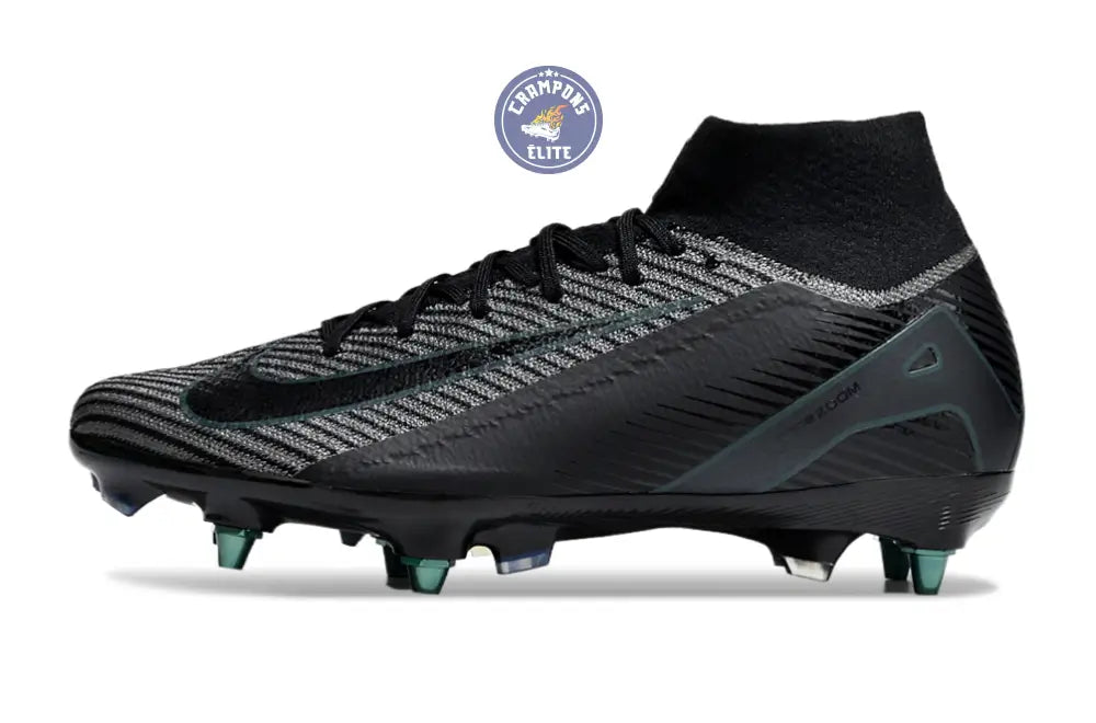 Air Zoom Mercurial Superfly 10 SG-PRO Shadow - Noir/Vert