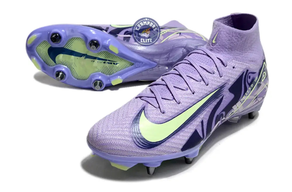 Air Zoom Mercurial Superfly 10 SG United - Purple Agate/Jaune Fluo