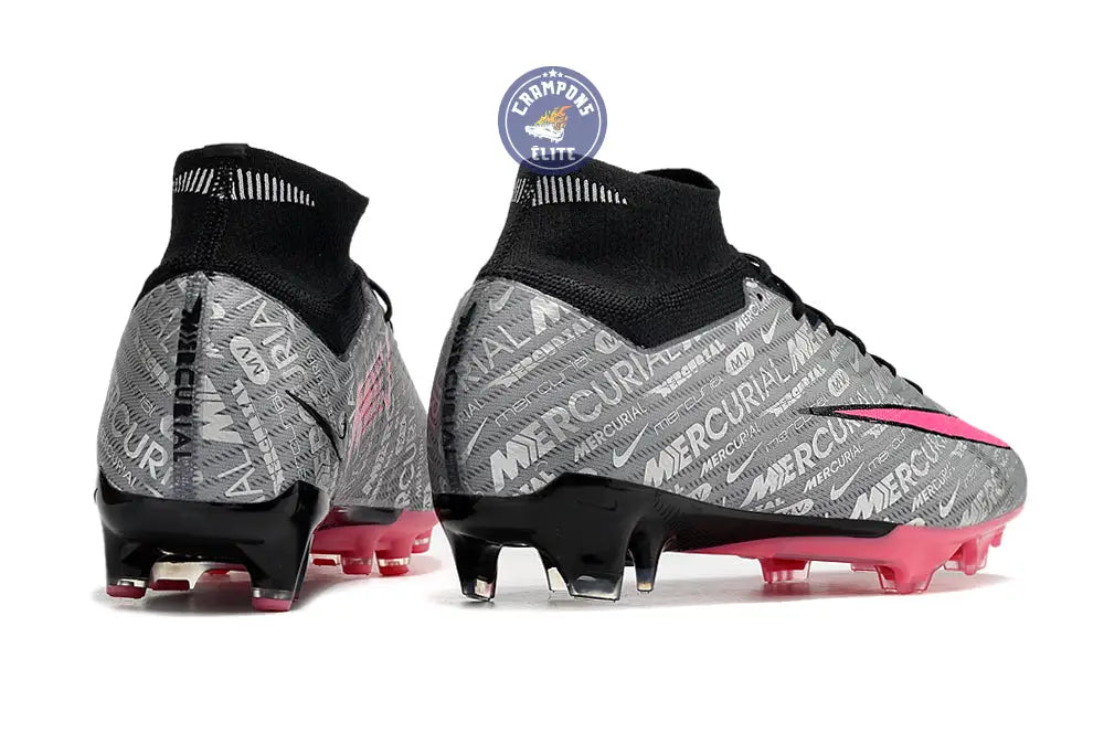 Image of Air Zoom Mercurial Superfly 9 AG 25 - Argenté/Rose/Noir