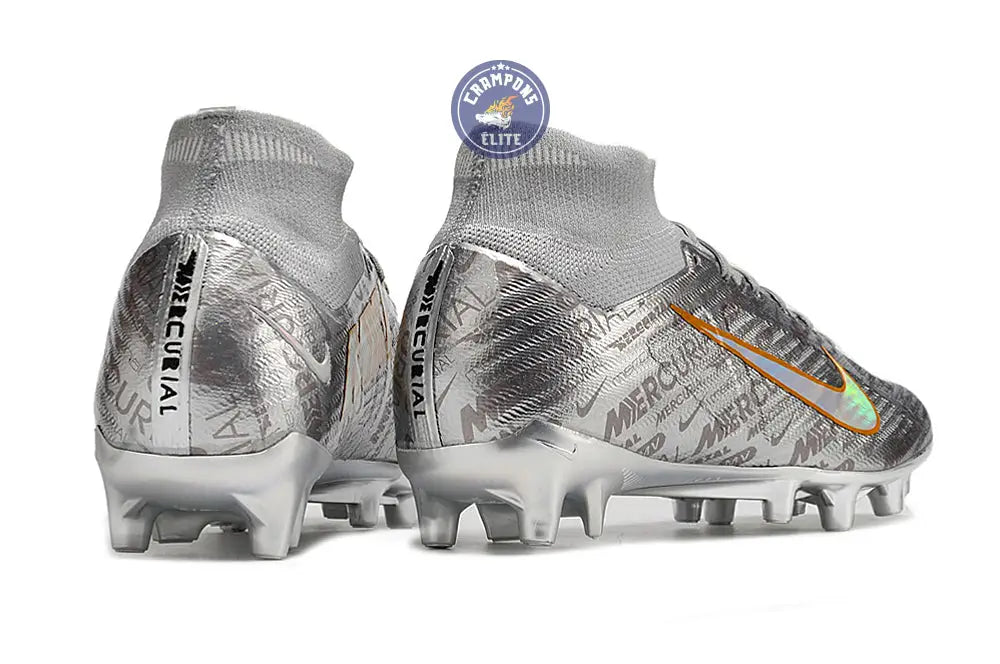 Image of Air Zoom Mercurial Superfly 9 AG - Argenté/Gris/Doré