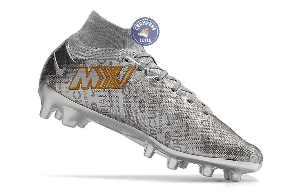 Image of Air Zoom Mercurial Superfly 9 AG - Argenté/Gris/Doré