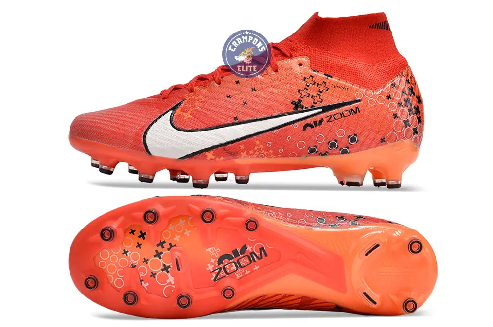 Image of Air Zoom Mercurial Superfly 9 AG Dream Speed 7 - Rouge Cramoisi/Blanc/Bright Mandarin
