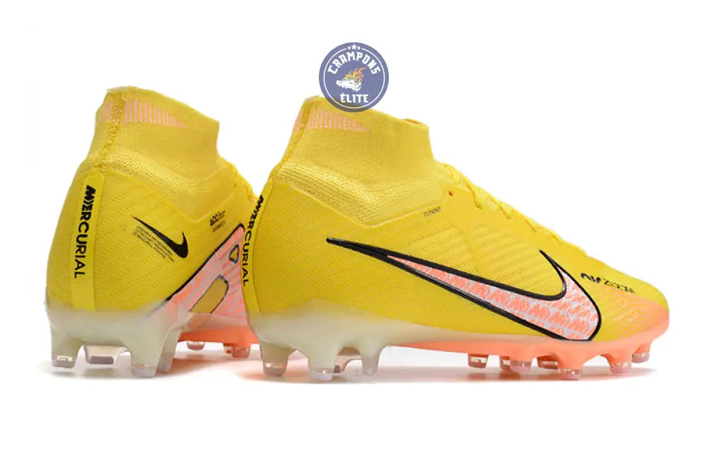 Air Zoom Mercurial Superfly 9 AG Lucent - Jaune/Crépuscule/Barely Grape