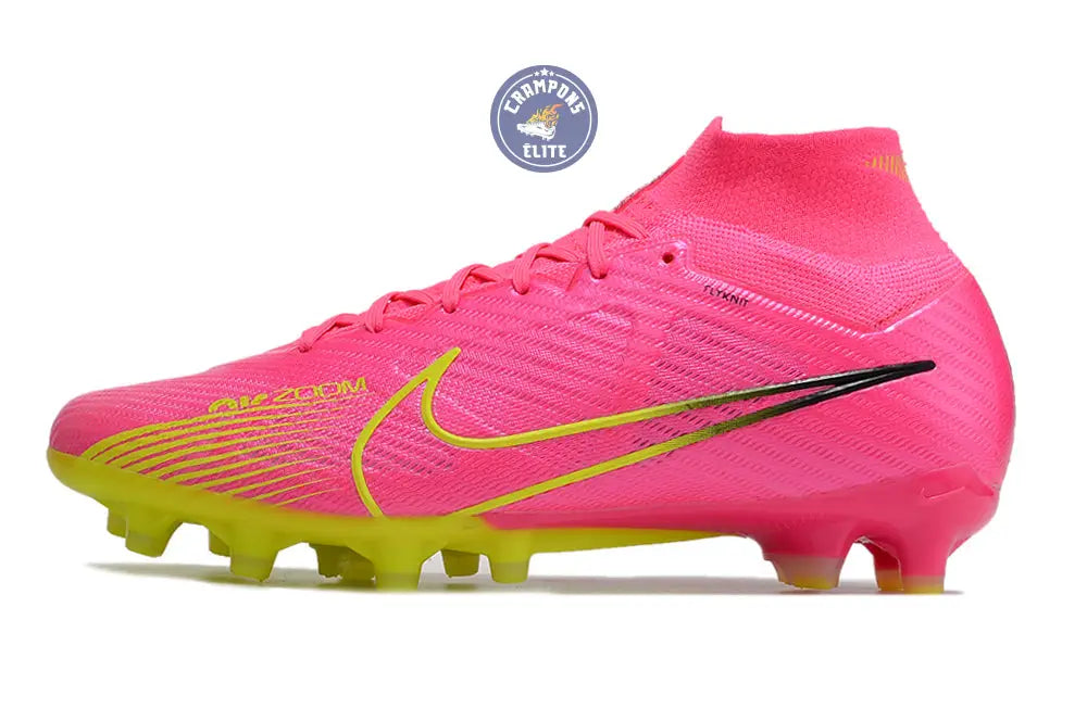 Image of Air Zoom Mercurial Superfly 9 AG Luminous - Rose/Jaune Fluo/Gris