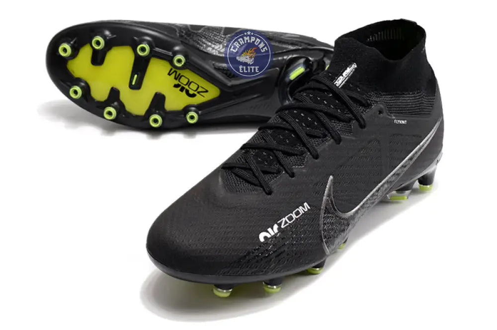 Air Zoom Mercurial Superfly 9 AG-PRO - Noir/Gris/Blanc/Jaune Fluo