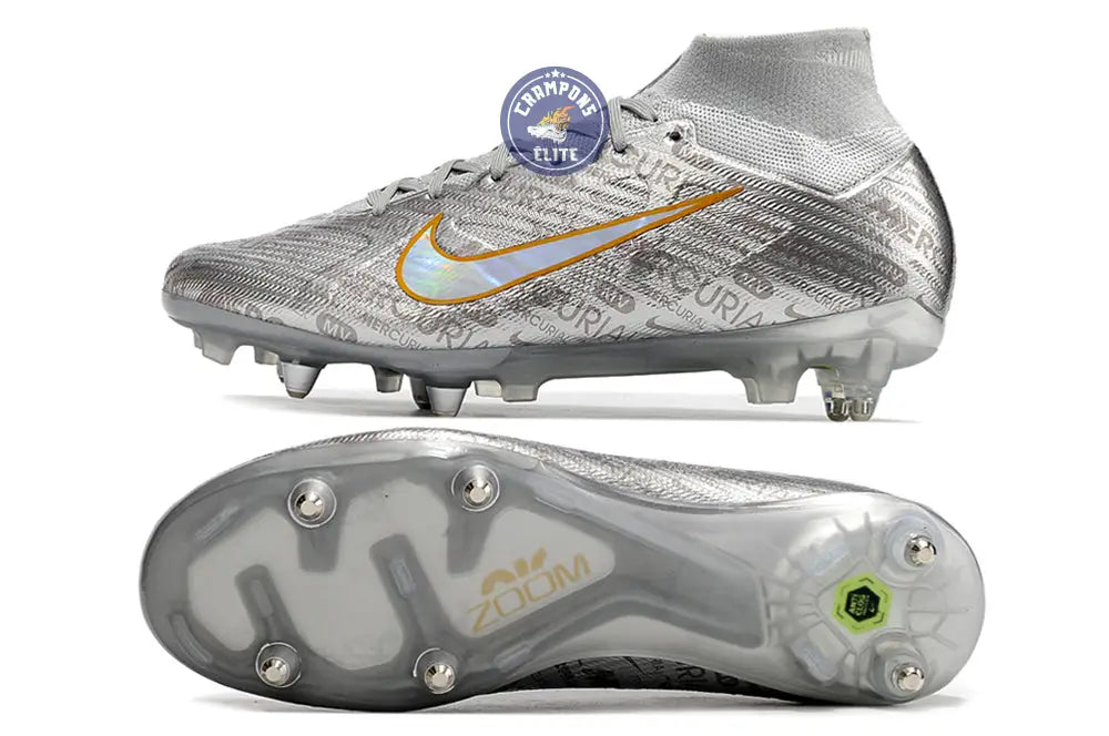 Air Zoom Mercurial Superfly 9 Anticlog 25 - Argenté/Gris/Doré