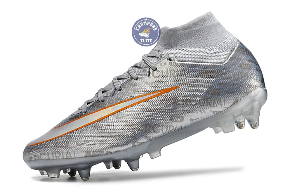 Image of Air Zoom Mercurial Superfly 9 Anticlog SG - Argenté/Gris/Doré/Blanc