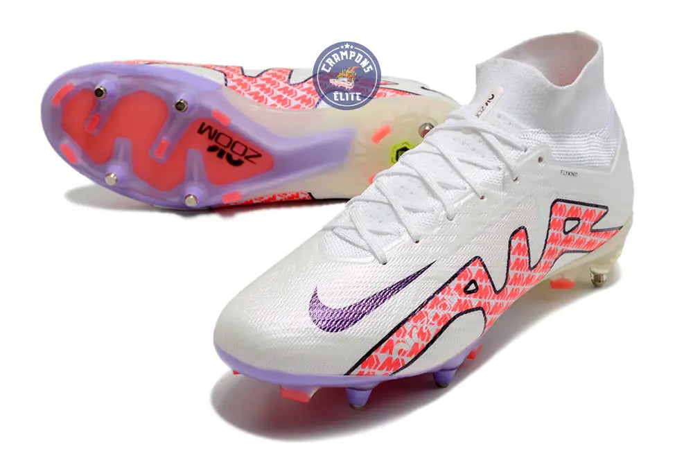 Image of Air Zoom Mercurial Superfly 9 Anticlog SG - Blanc/Rouge/Blanc ÉDITION LIMITÉE