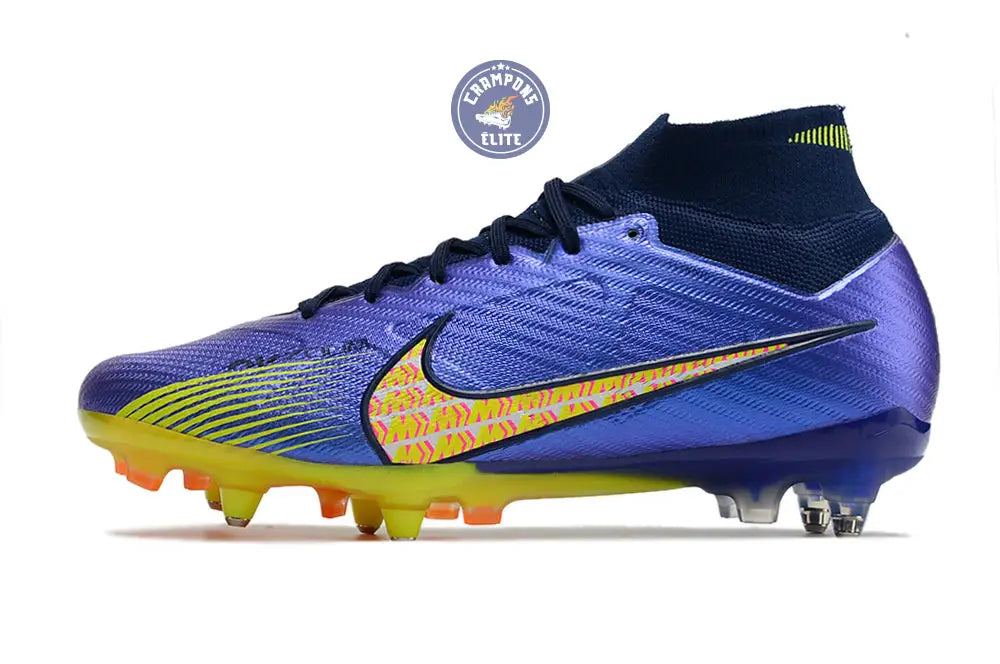 Air Zoom Mercurial Superfly 9 Anticlog SG - Bleu Marine/Bleu/Jaune/Orange