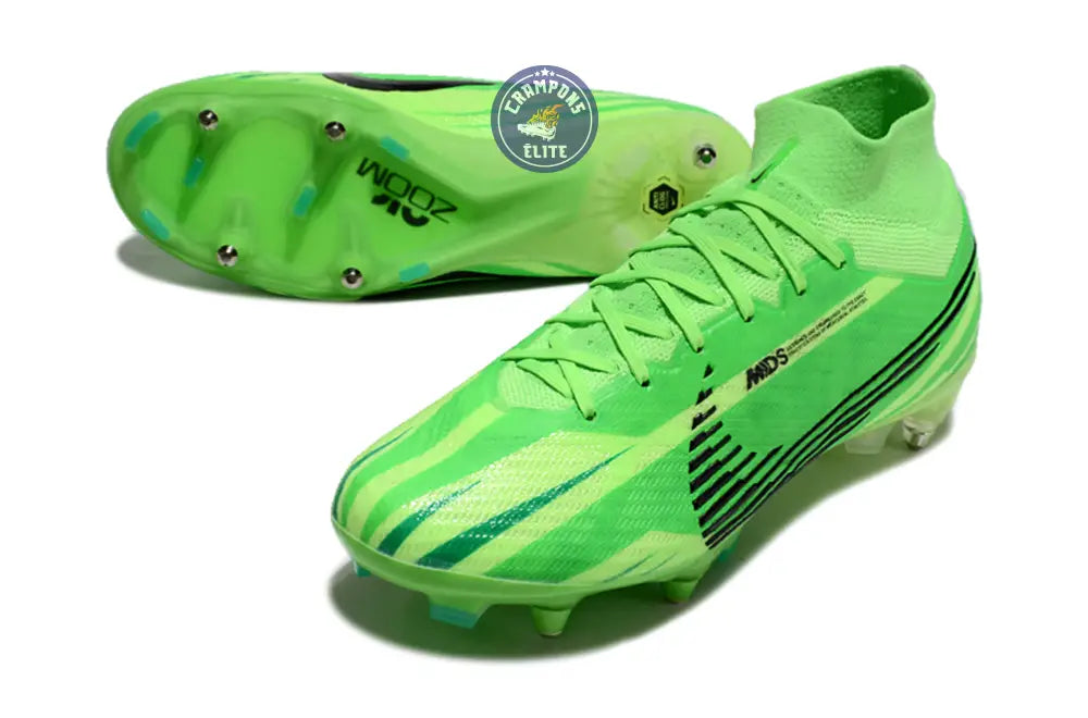 Air Zoom Mercurial Superfly 9 Anticlog SG Dream Speed 8 - Vert/Noir/Vert