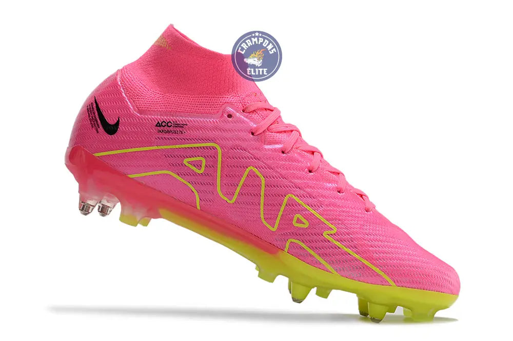 Image of Air Zoom Mercurial Superfly 9 Anticlog SG Luminous - Rose/Jaune Fluo/Gris