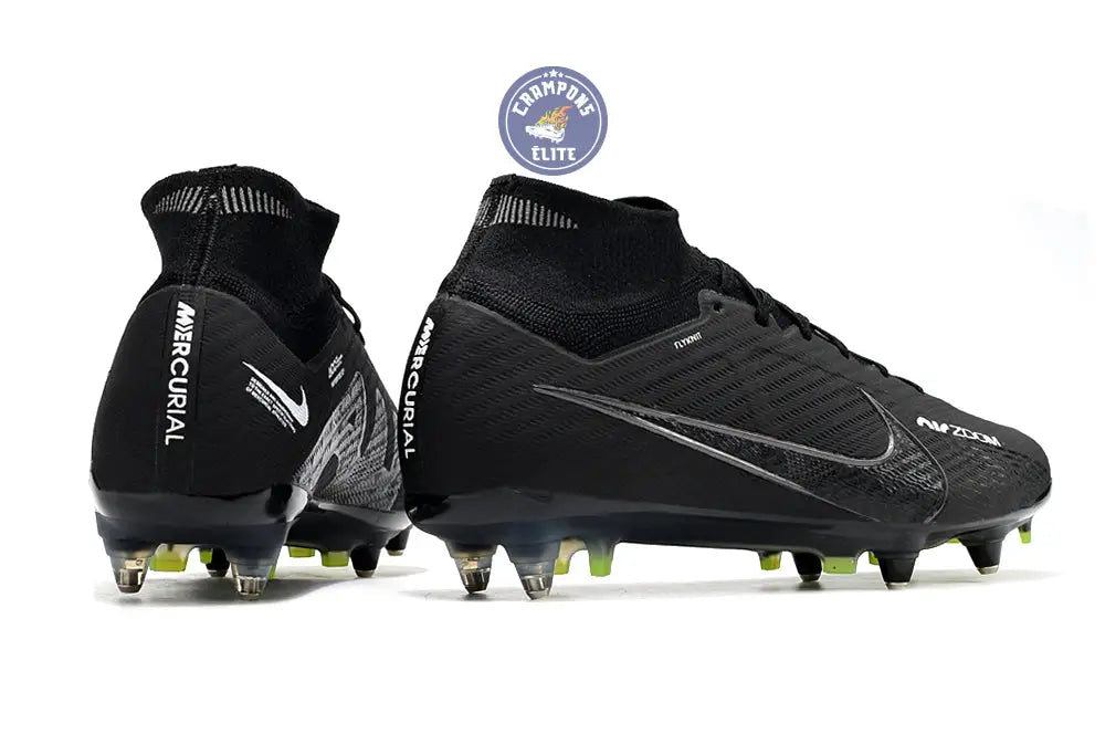 Air Zoom Mercurial Superfly 9 Anticlog SG - Noir/Gris/Blanc/Jaune Fluo