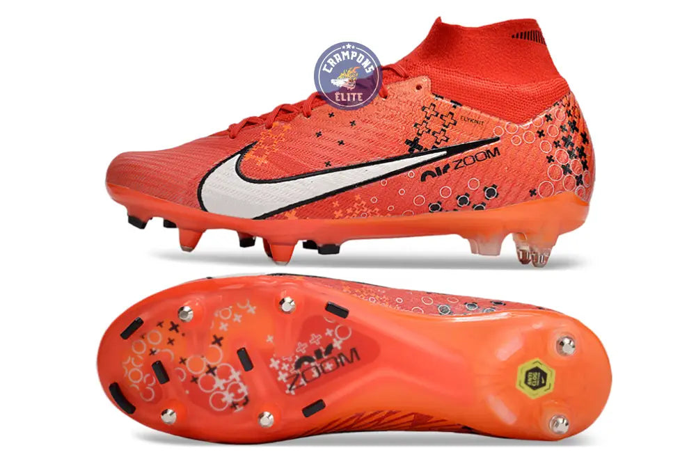 Air Zoom Mercurial Superfly 9 Anticlog SG-PRO Dream Speed 7 - Rouge Cramoisi/Blanc/Bright Mandarin
