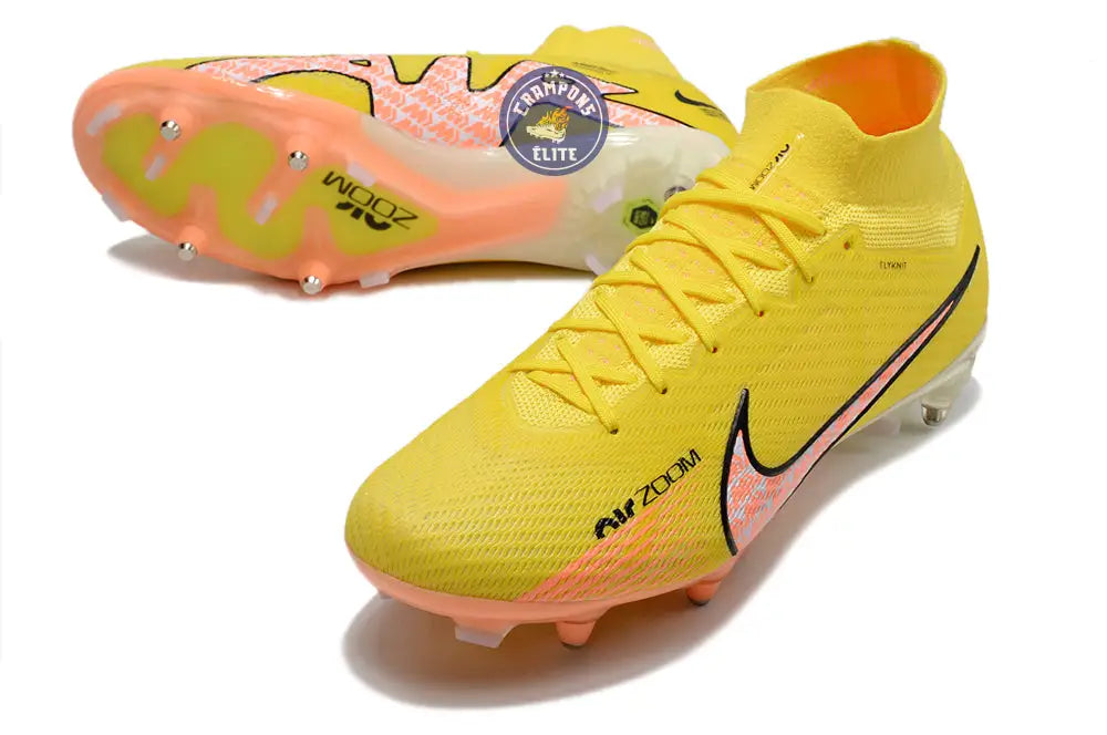 Air Zoom Mercurial Superfly 9 Anticlog SG-PRO Lucent - Jaune/Crépuscule/Doll