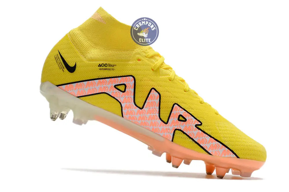 Image of Air Zoom Mercurial Superfly 9 Anticlog SG-PRO Lucent - Jaune/Crépuscule/Doll