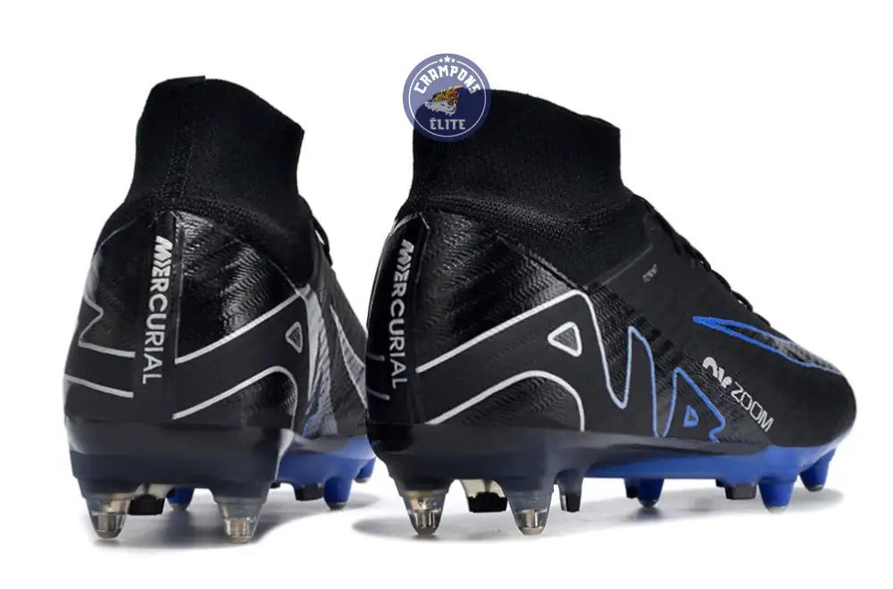 Air Zoom Mercurial Superfly 9 Anticlog SG-PRO Shadow - Noir/Chrome/Bleu