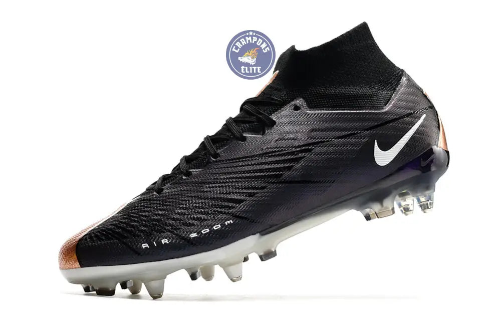 Air Zoom Mercurial Superfly 9 Anticlog SG Retro - Noir/Cuivre/Blanc ÉDITION LIMITÉE