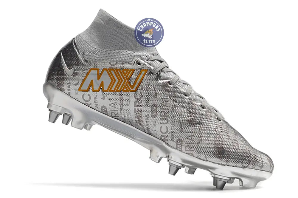 Image of Air Zoom Mercurial Superfly 9 SG - Argenté/Gris/Doré