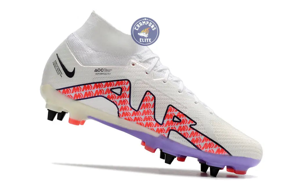 Image of Air Zoom Mercurial Superfly 9 SG - Blanc/Rouge/Blanc ÉDITION LIMITÉE