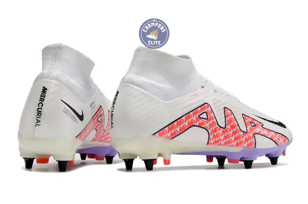 Image of Air Zoom Mercurial Superfly 9 SG - Blanc/Rouge/Blanc ÉDITION LIMITÉE