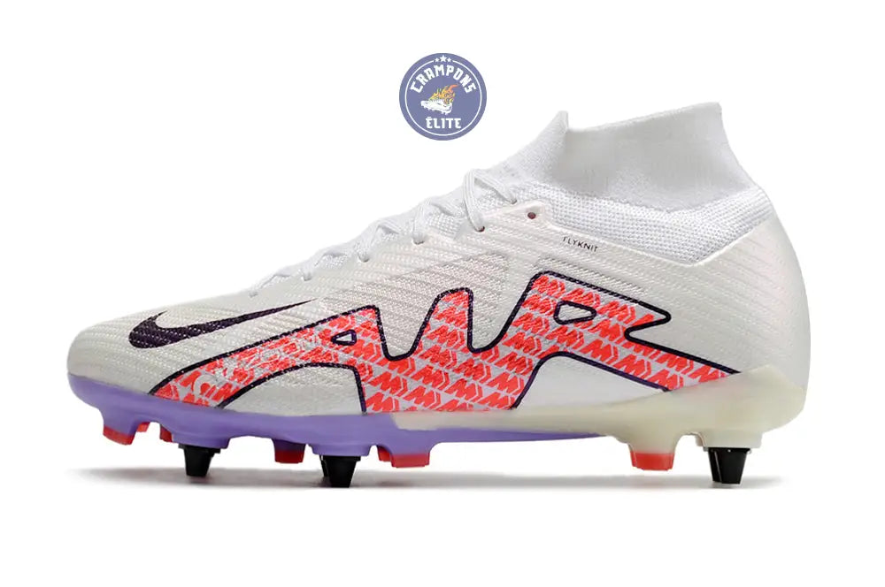 Air Zoom Mercurial Superfly 9 SG - Blanc/Rouge/Blanc ÉDITION LIMITÉE