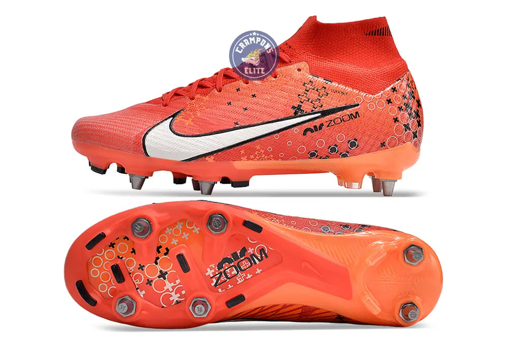 Air Zoom Mercurial Superfly 9 SG-PRO Dream Speed 7 - Rouge Cramoisi/Blanc/Bright Mandarin