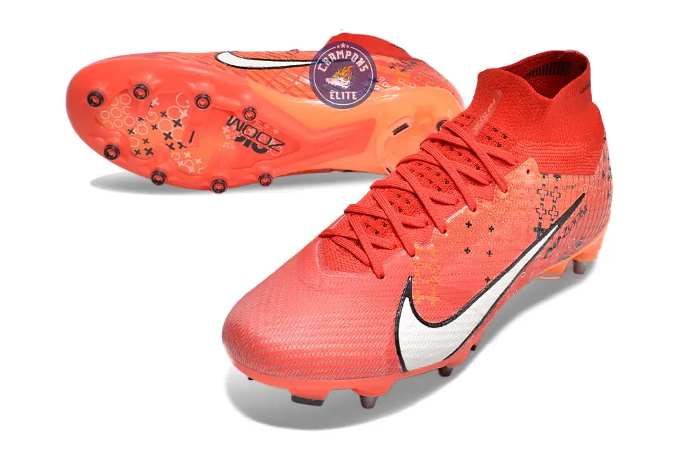 Air Zoom Mercurial Superfly 9 SG-PRO Dream Speed 7 - Rouge Cramoisi/Blanc/Bright Mandarin