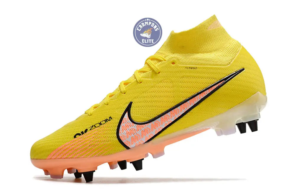 Image of Air Zoom Mercurial Superfly 9 SG-PRO Lucent - Jaune/Crépuscule/Doll