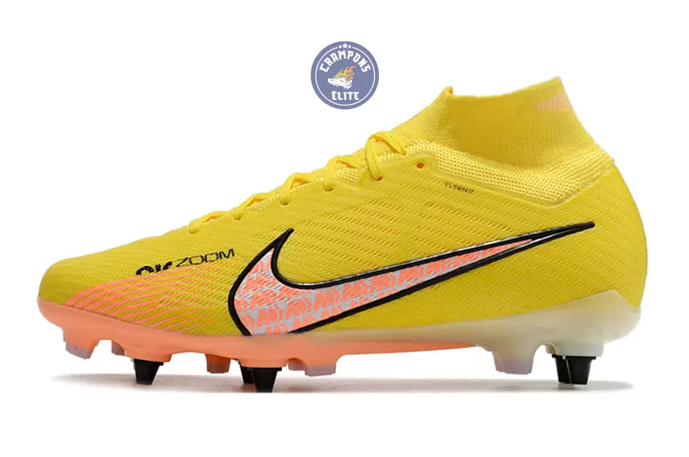 Image of Air Zoom Mercurial Superfly 9 SG-PRO Lucent - Jaune/Crépuscule/Doll