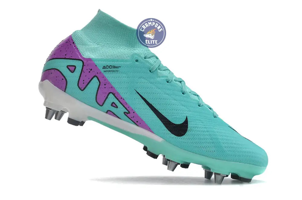 Air Zoom Mercurial Superfly 9 SG-PRO Peak Ready - Turquoise/Rose/Noir/Blanc
