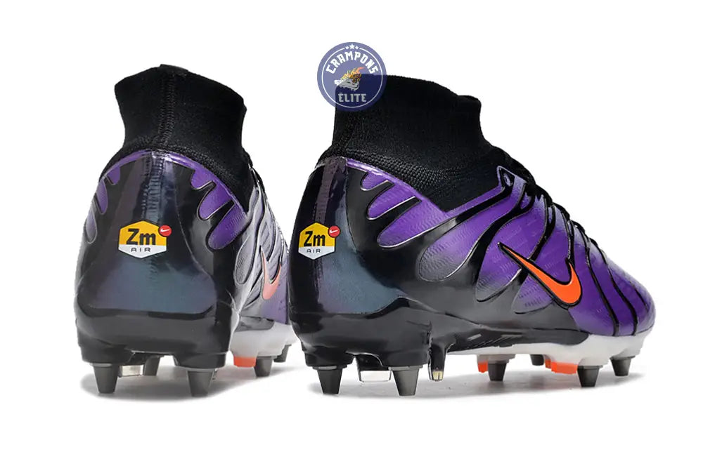 Image of Air Zoom Mercurial Superfly 9 X Air Max Plus SG - Voltage Purple/Orange ÉDITION LIMITÉE